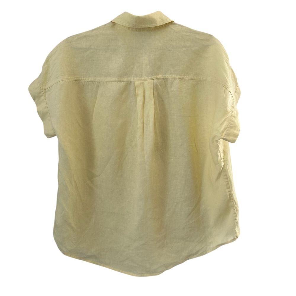 QUINCE EUROPEAN LINEN CAMP SHIRT - Picture 3 of 5